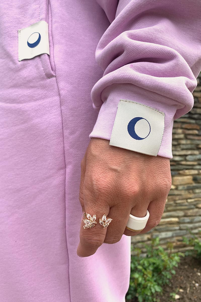 Fierce Sweatpants in Lilac - Image 4