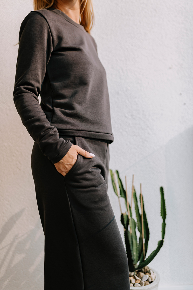 Real is rare - Trousers in Anthracite Gray - Image 8