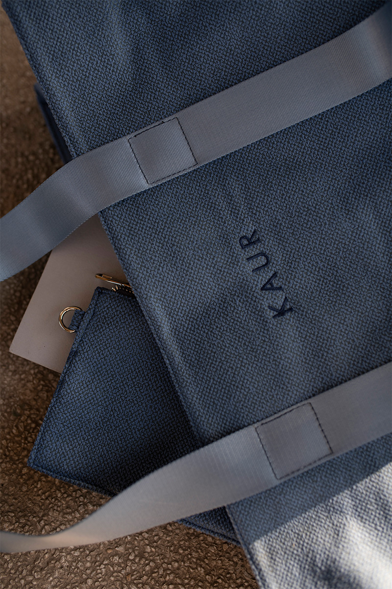 KAUR Yoga Bag in Blue - Image 2