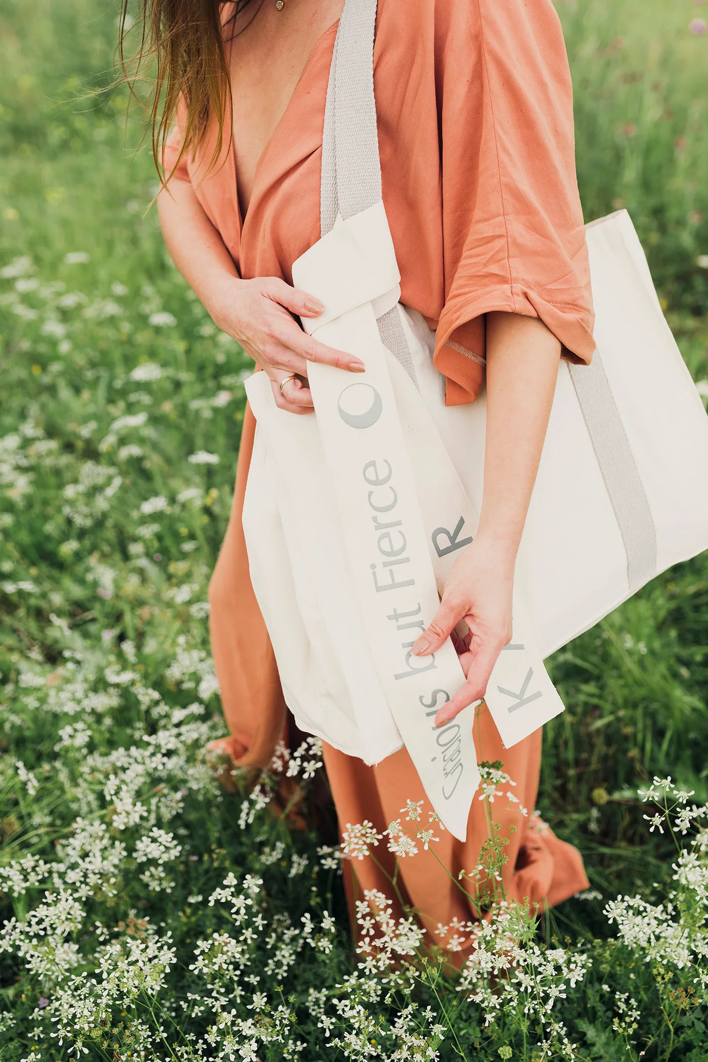 'Abundance' Long Boho Dress in Nude - Image 5