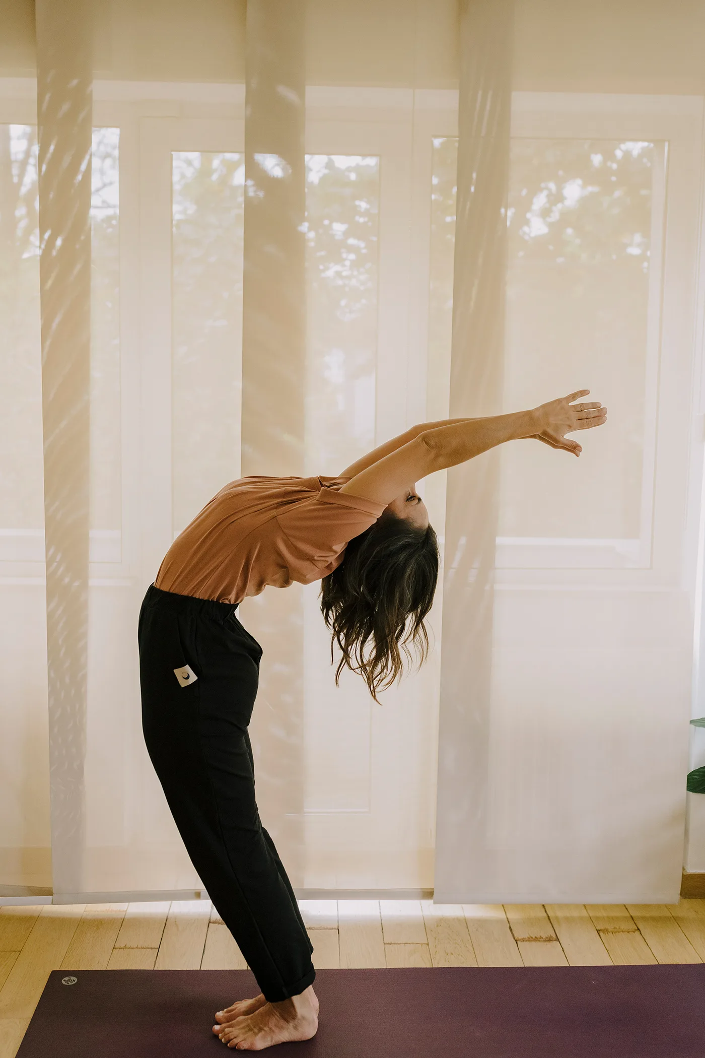 'Fierce' Sweatpants in Bold Black - Image 4