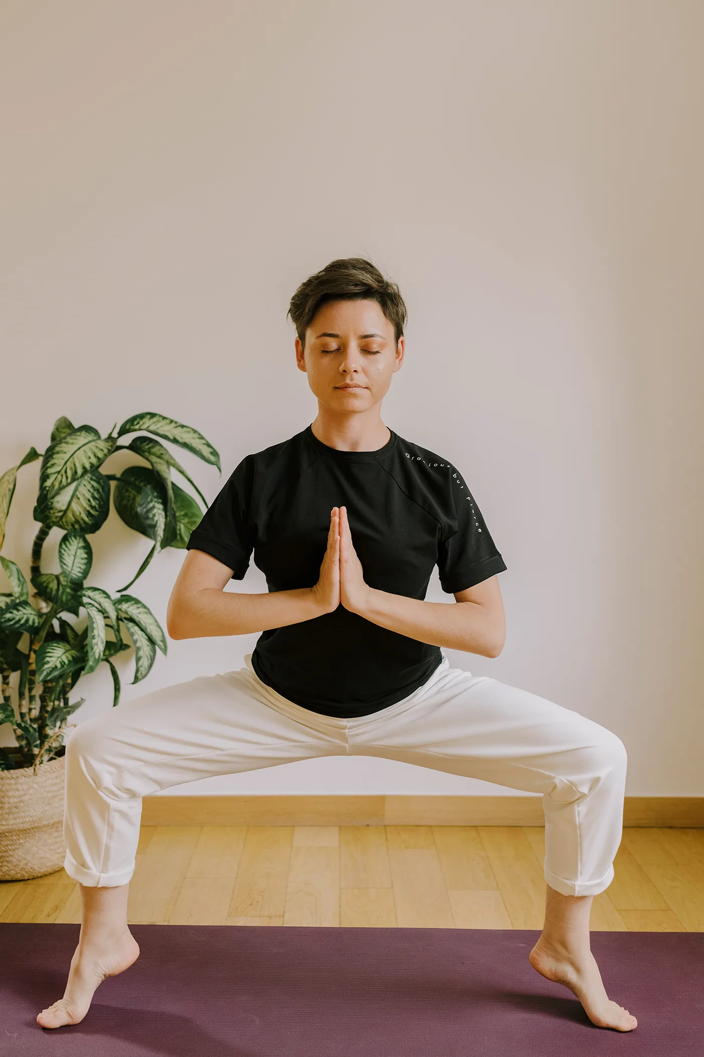 'Fierce' T-Shirt in Bold Black - Image 4