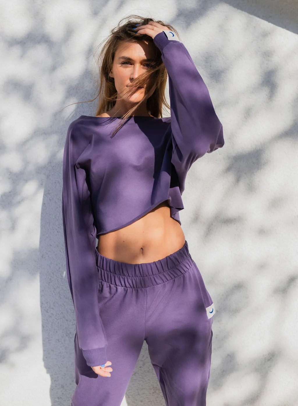 'Fierce' Sweatpants in Vintage Purple 3.0 - Image 14