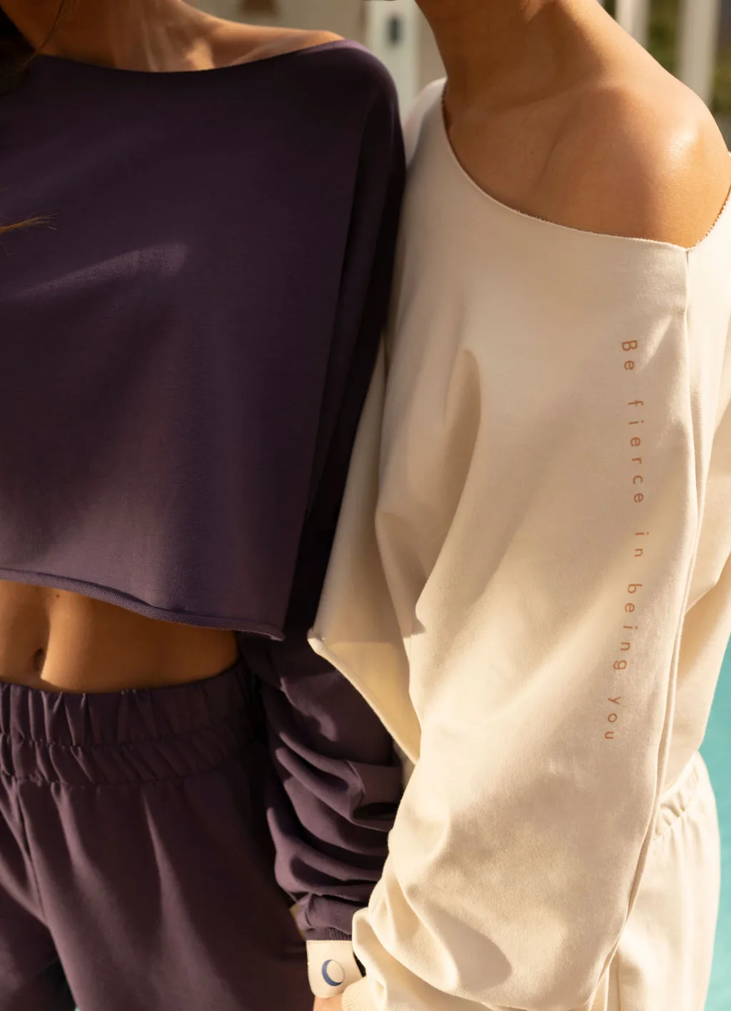 'Fierce' Sweatpants in Vintage Purple 3.0 - Image 9