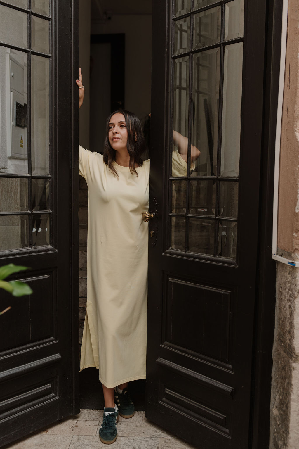 SYL Dress in Butter Yellow